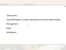Tablet Screenshot of kayalrestaurant.com